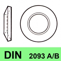 DIN 2093 - A - B